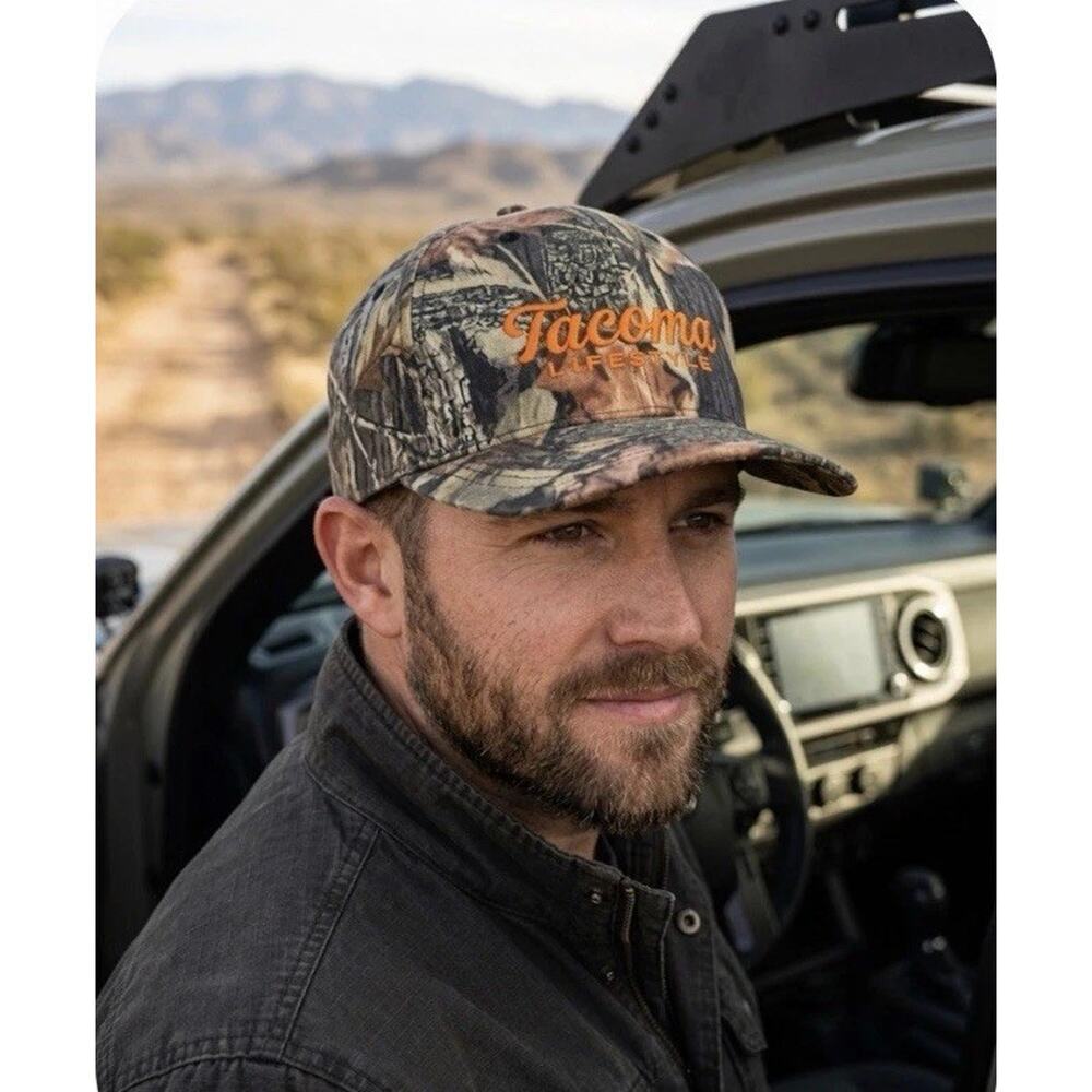 Tacoma Lifestyle Real Tree Trucker Hat, NWT